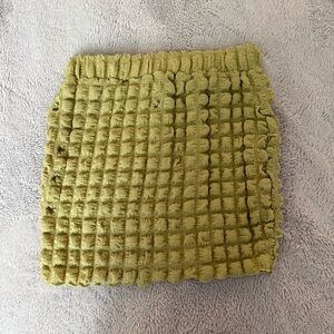 Urban Outfitters Popcorn Knit Mini Skirt